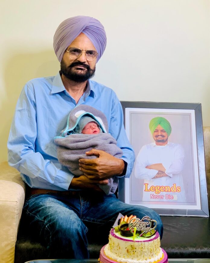 Sidhu Moosewala's Parents Welcome Baby Boy - Sidhu Moose Wala Brother