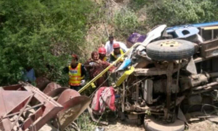 Tragic Truck Accident in Khushab, Punjab