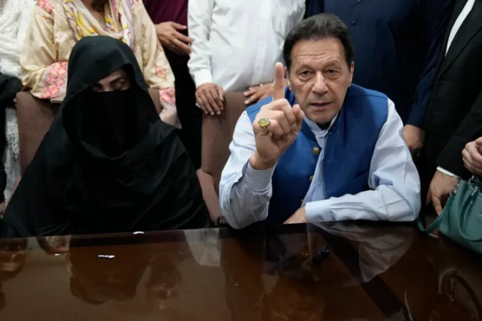 imran khan and bushra bibi release order issue